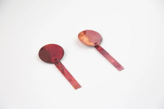 Copper Windchime Earrings