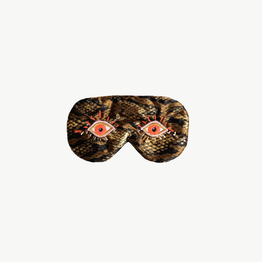 Embroidered Eye Mask No. 6