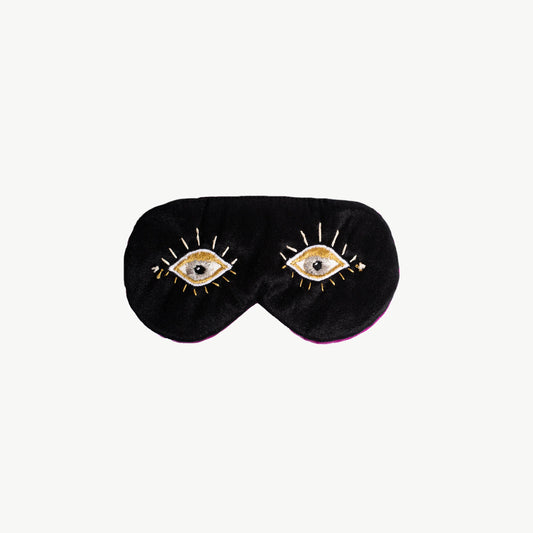 Embroidered Eye Mask No. 8