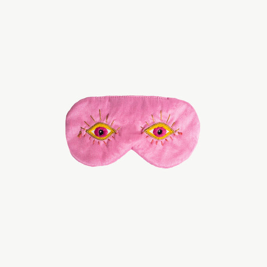 Embroidered Eye Mask No. 10