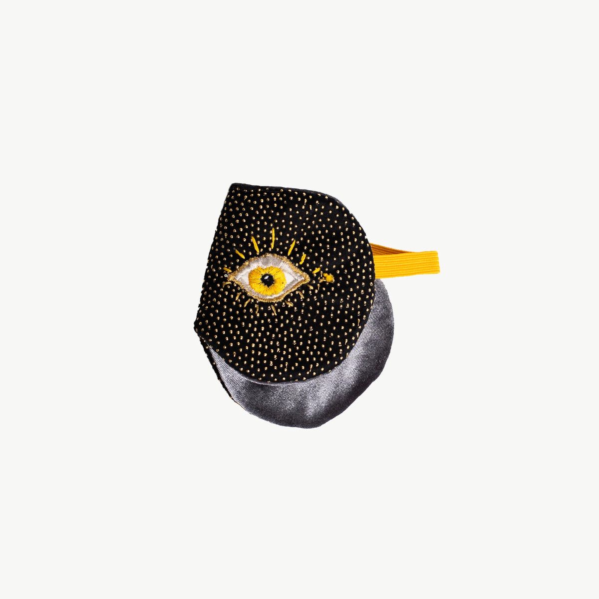 Embroidered Eye Mask No. 1