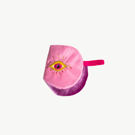 Embroidered Eye Mask No. 10