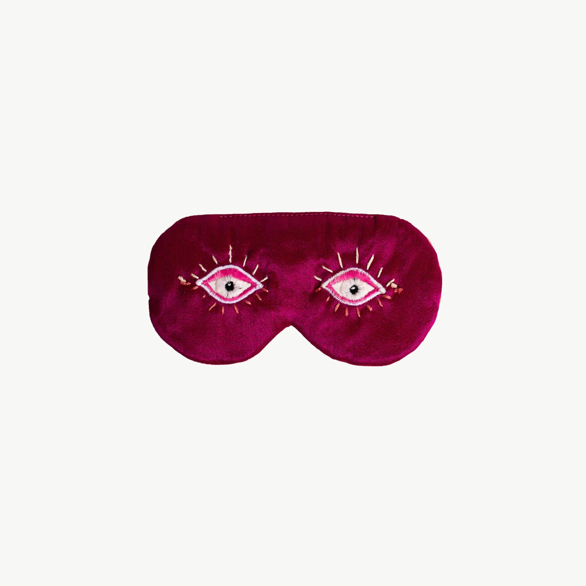 Embroidered Eye Mask No. 4