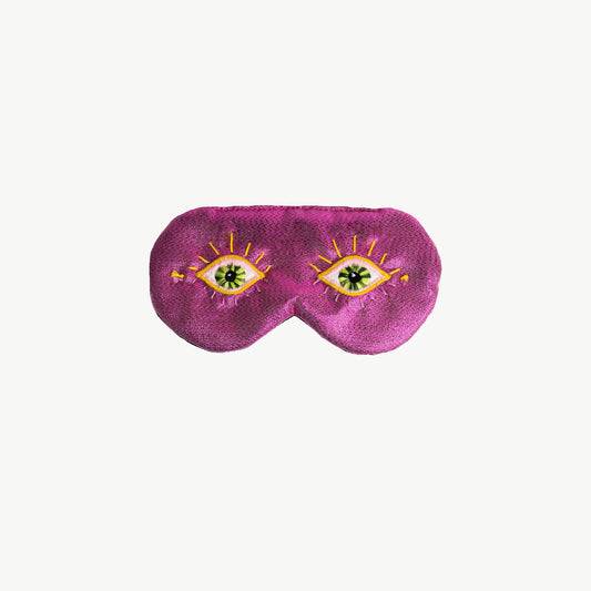Embroidered Eye Mask No. 5