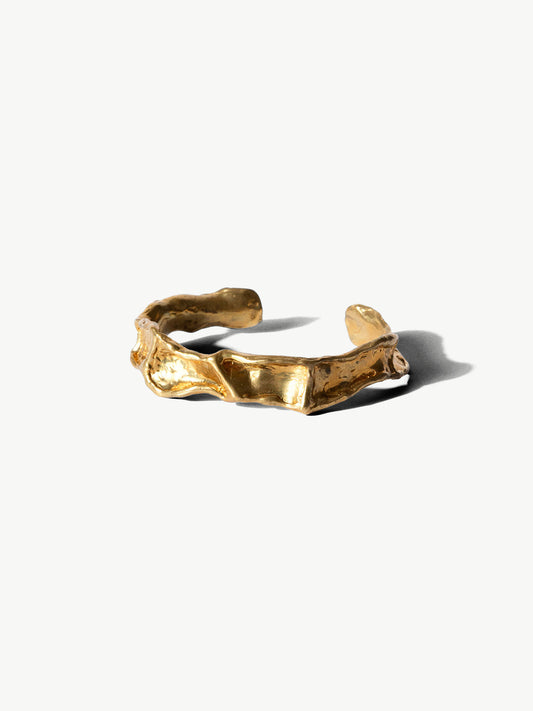 Nova Brass Cuff Bracelet