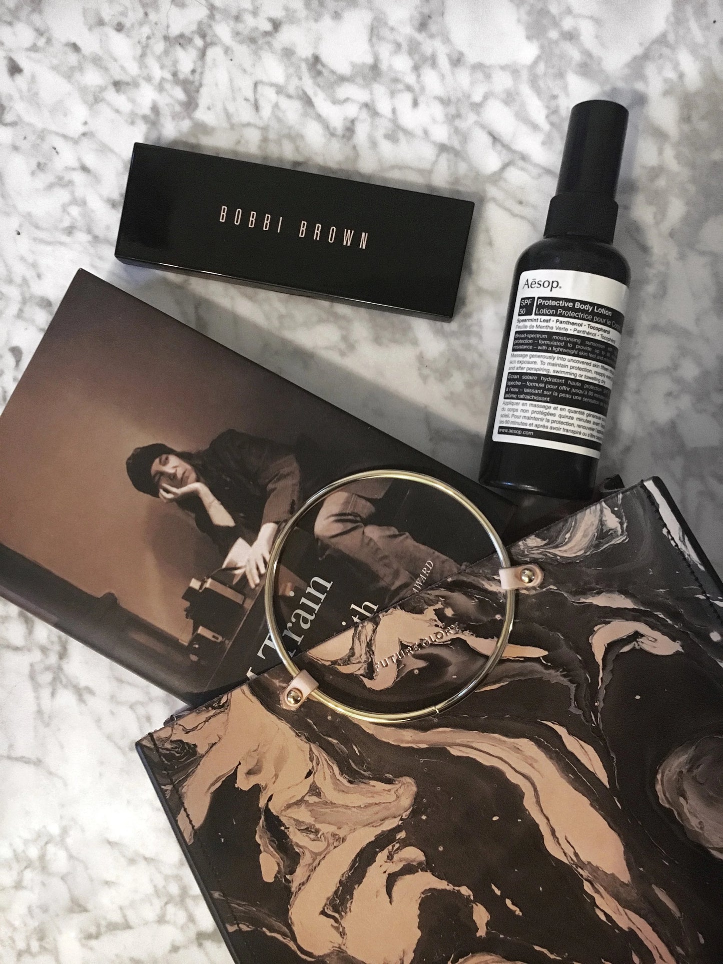 *Sample Sale* Marble Handbag