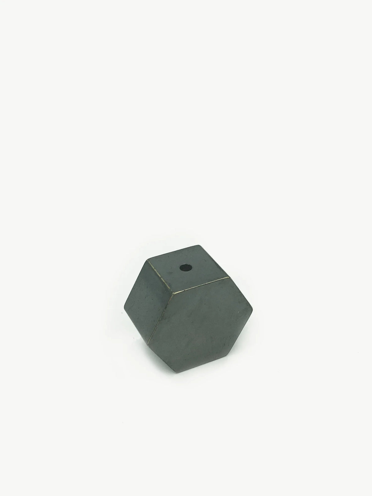 Blackened Brass Hex Incense Burner