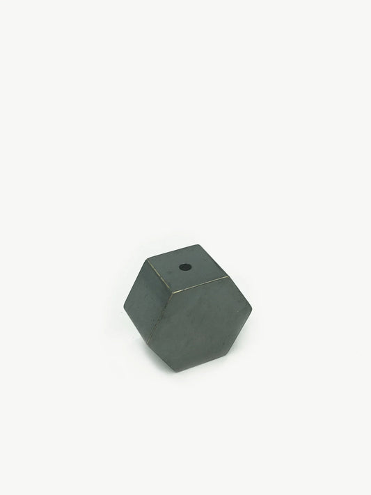 Blackened Brass Hex Incense Burner