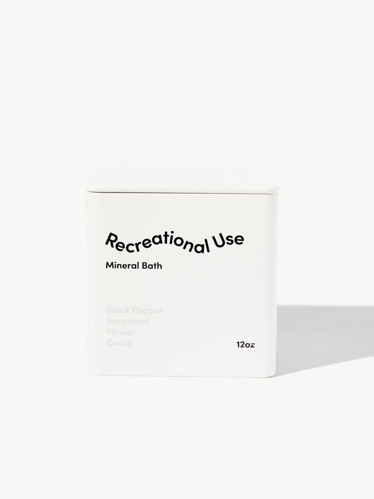 Black Pepper Bergamot Mineral Bath