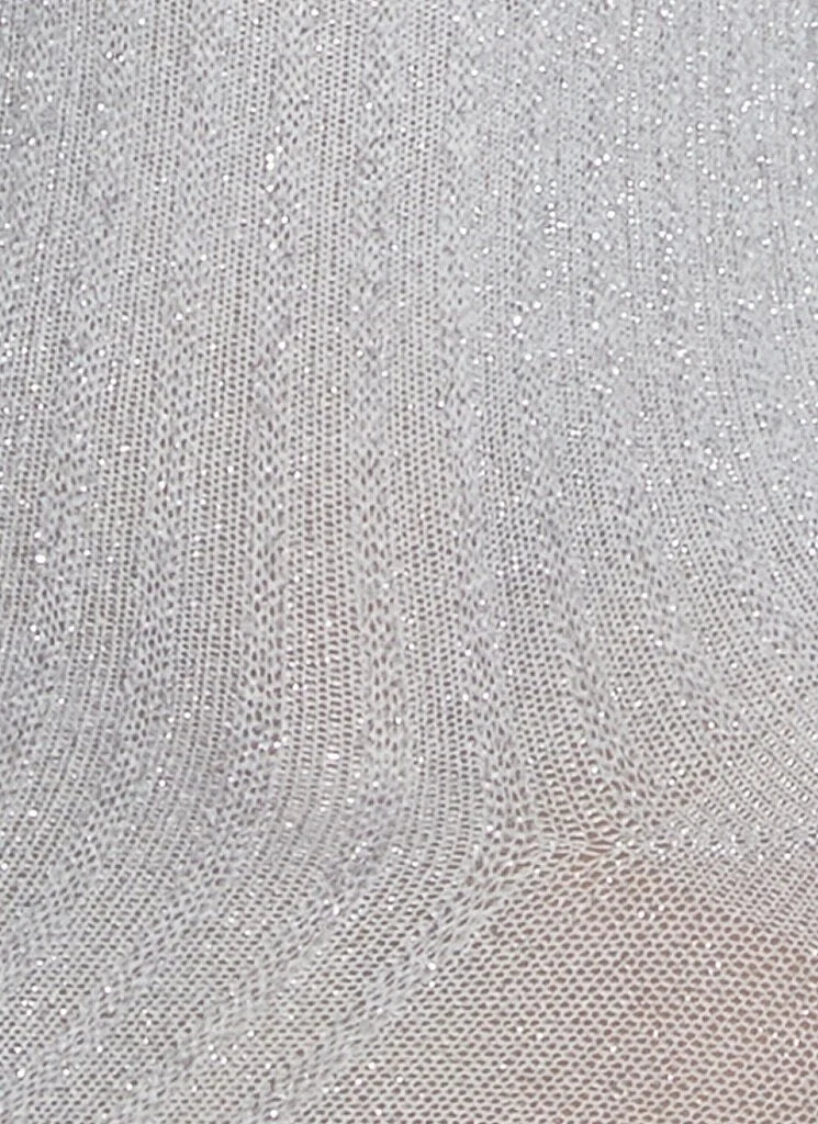 Stella Shimmery Socks (Silver)
