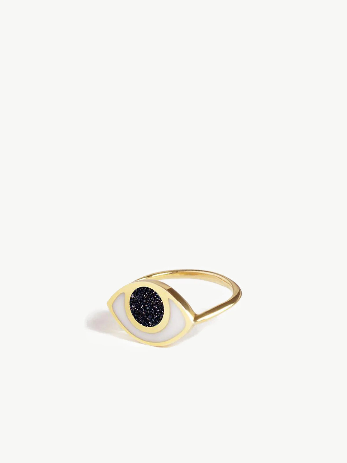Goldstone Third Eye Ring