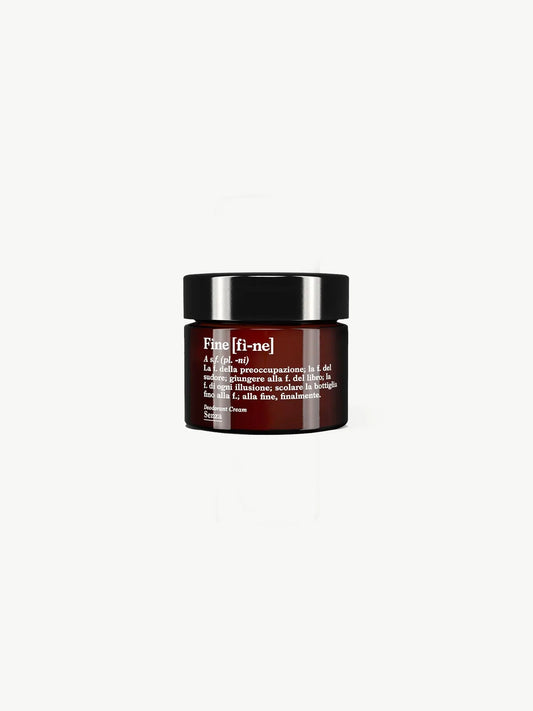 Senza Unscented Natural Deodorant Cream