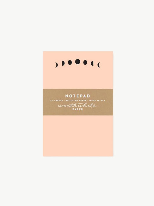 Moon Phases Notepad