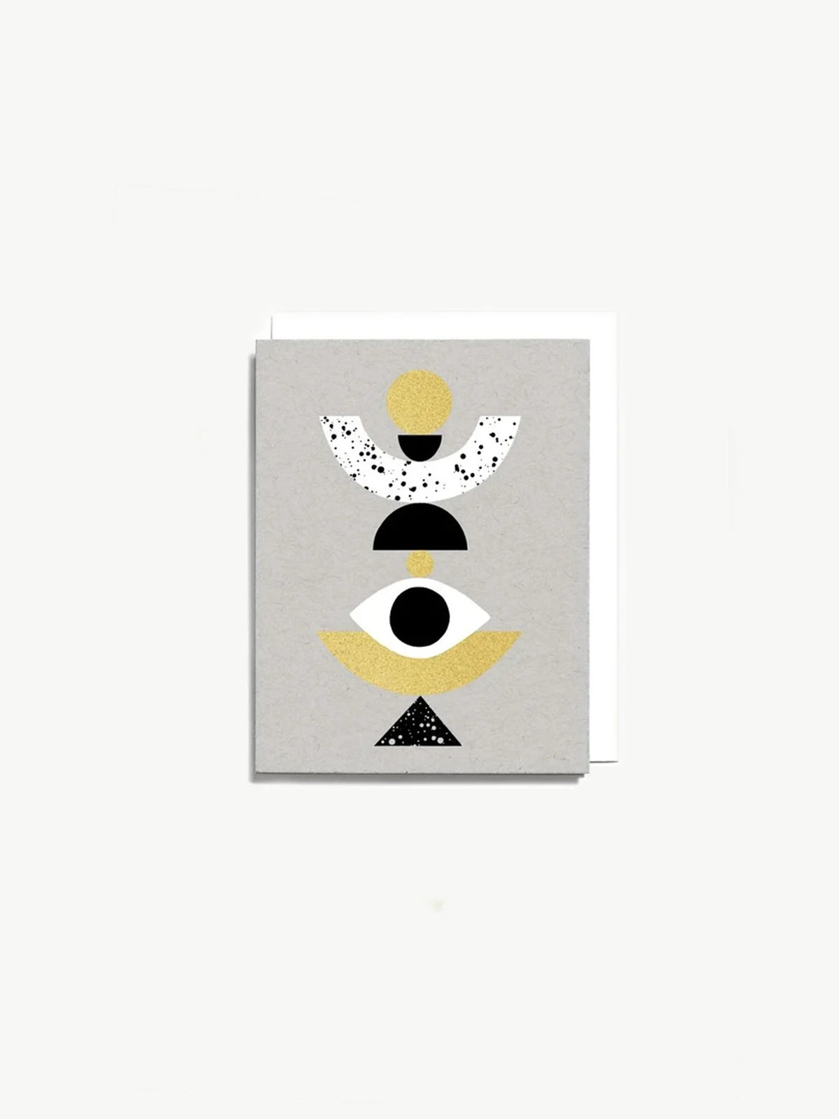 Boxed Stacked Shapes Cards (Set of 6)
